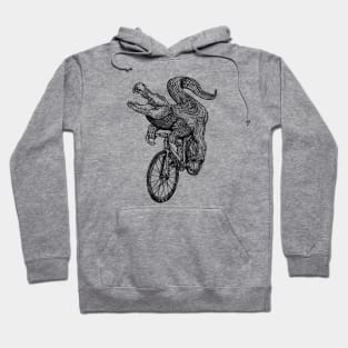 SEEMBO Alligator Cycling Bicycle Cyclist Biker Biking Bike Hoodie